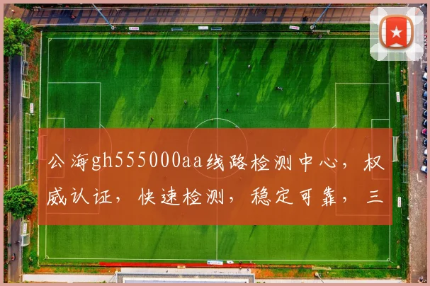 公海gh555000aa线路检测中心，权威认证，快速检测，稳定可靠，三重保障